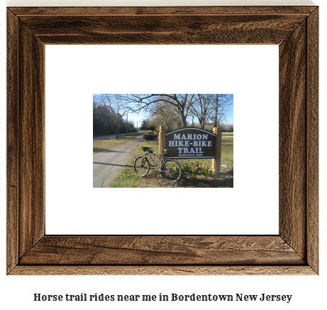 horse trail rides near me in Bordentown, New Jersey